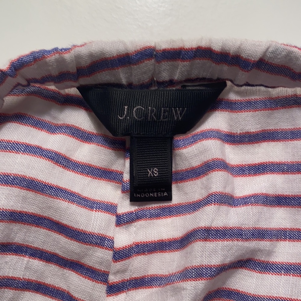J.Crew striped beach pants, size XS - Picture 3 of 5
